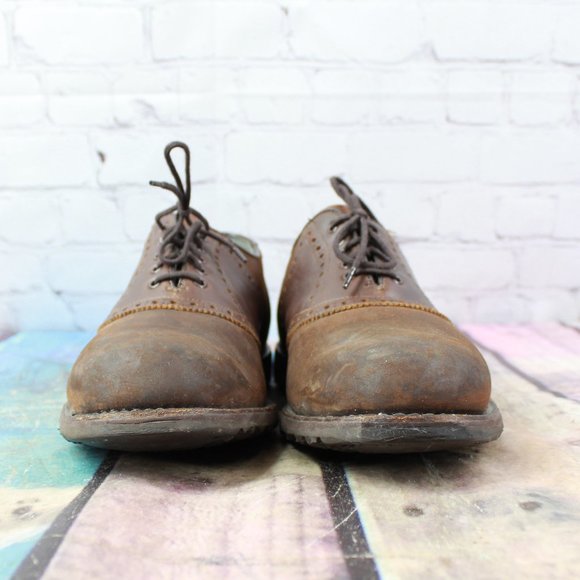 FOOT JOY Oxford Golf Lace Up Leather Shoes 8.5 D - Picture 4 of 9
